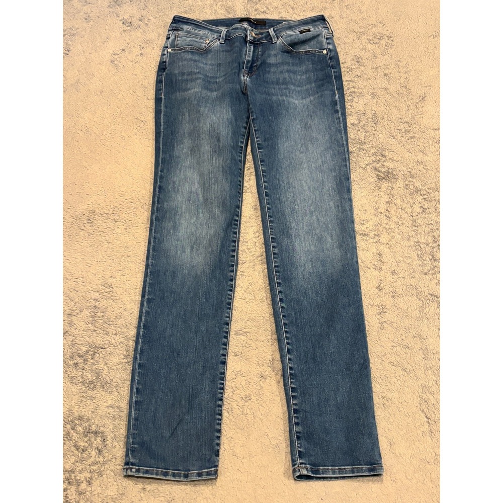 Mavi Jeans Womens 29x34 (31x32) Blue Denim Emma Slim Boyfriend Medium Wash